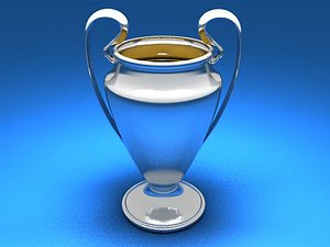 soccer trophy 3d max