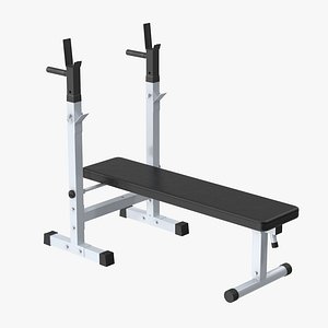 3d model weight bench