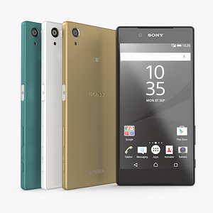 Sony Xperia Z5 3D Models Set