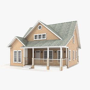 two-story cottage 57 3D