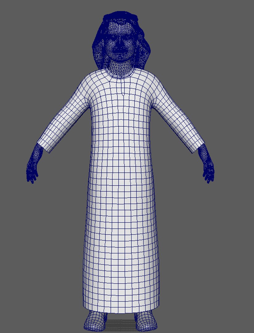 3D Arab Man Stylized Character RIGGED - TurboSquid 2058007