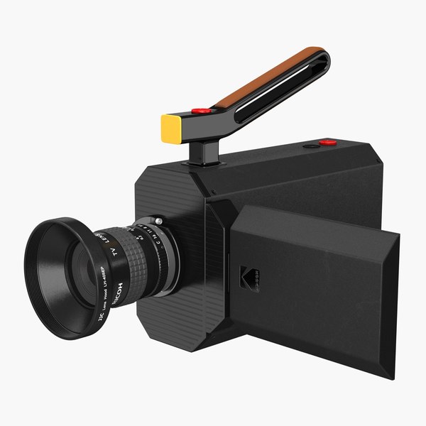 3D model retro style kodak super