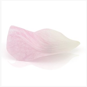 3D Rose petal pink model