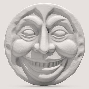 Moon Face 5 3D model