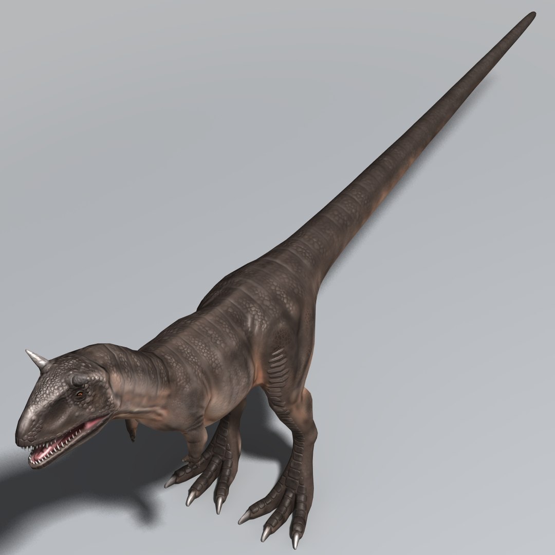 3ds Max Carnotaurus Dinosaur Cretaceous