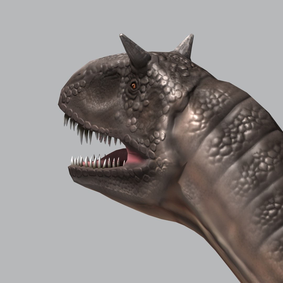 3ds Max Carnotaurus Dinosaur Cretaceous