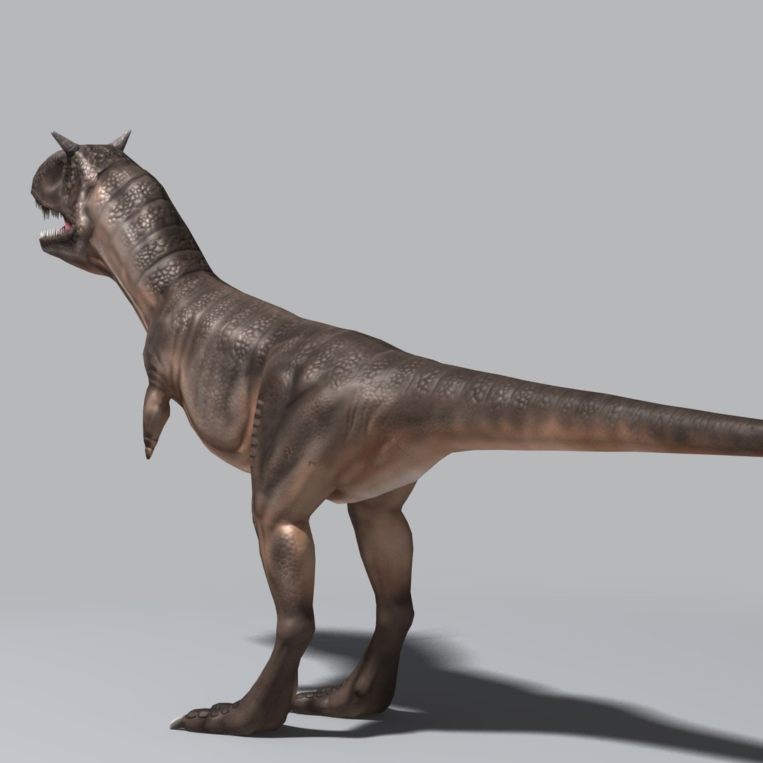 3ds Max Carnotaurus Dinosaur Cretaceous