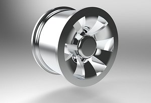 3D Car rim model