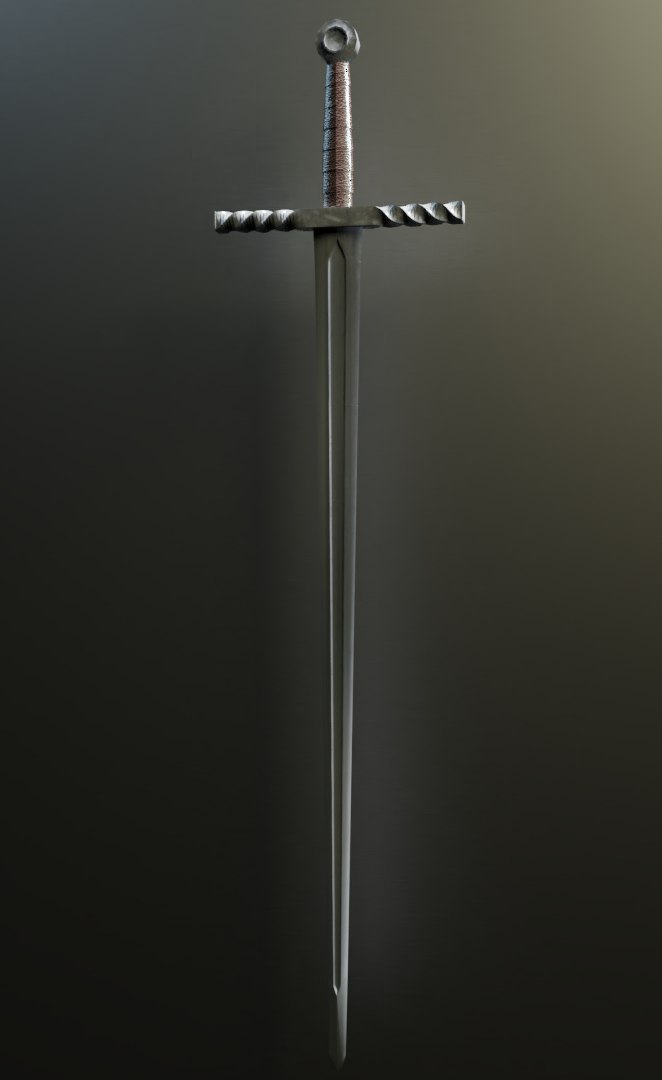 Medieval Sword 3D Model - TurboSquid 1360573