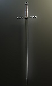 medieval sword 3D model