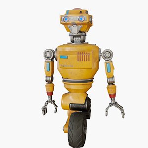 3D ROBOT BIBO 84 model