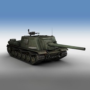 isu-122 - 336 soviet 3D