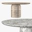 TABLE À MANGER RONDE SCULPTÉ CUPOLA