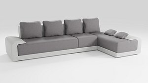 Sofa with modern design and stylish appearance model
