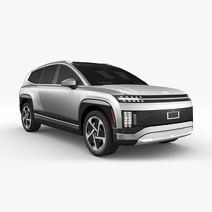 3D Hyundai IONIQ 9 Limited 2025 model