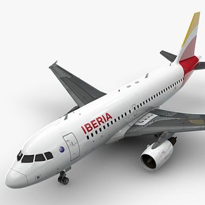 3D AirbusA319-100IBERIAL1423