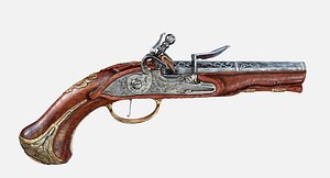 Pistol Flintlock Austrian