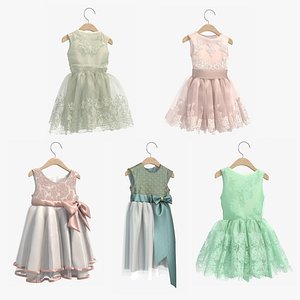 Children Clothing on Hanger 4 model