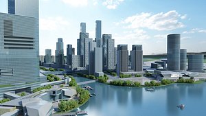 Modern Building 63 model