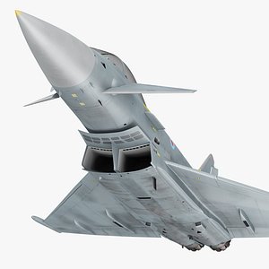 Fighter Eurofighter Typhoon Rigged