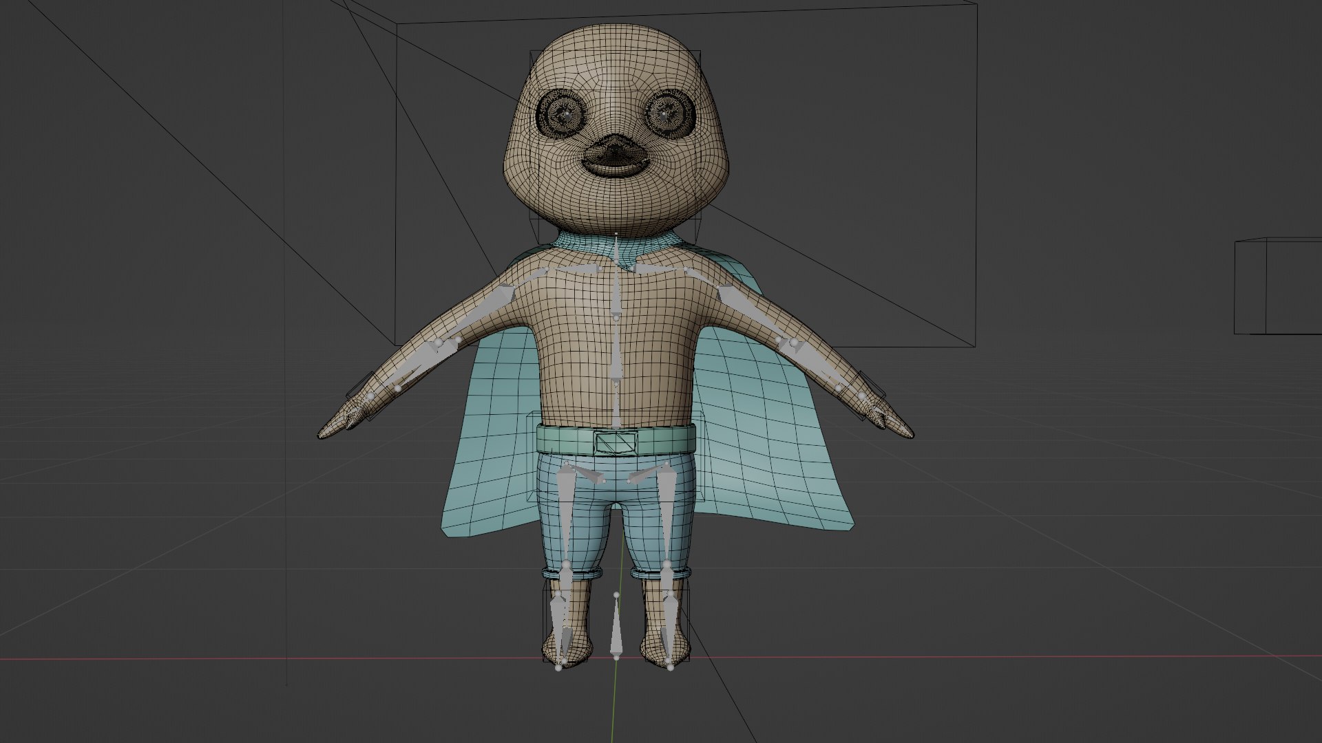 Penguin 3d cartoon character Rigged 3D model - TurboSquid 2147611