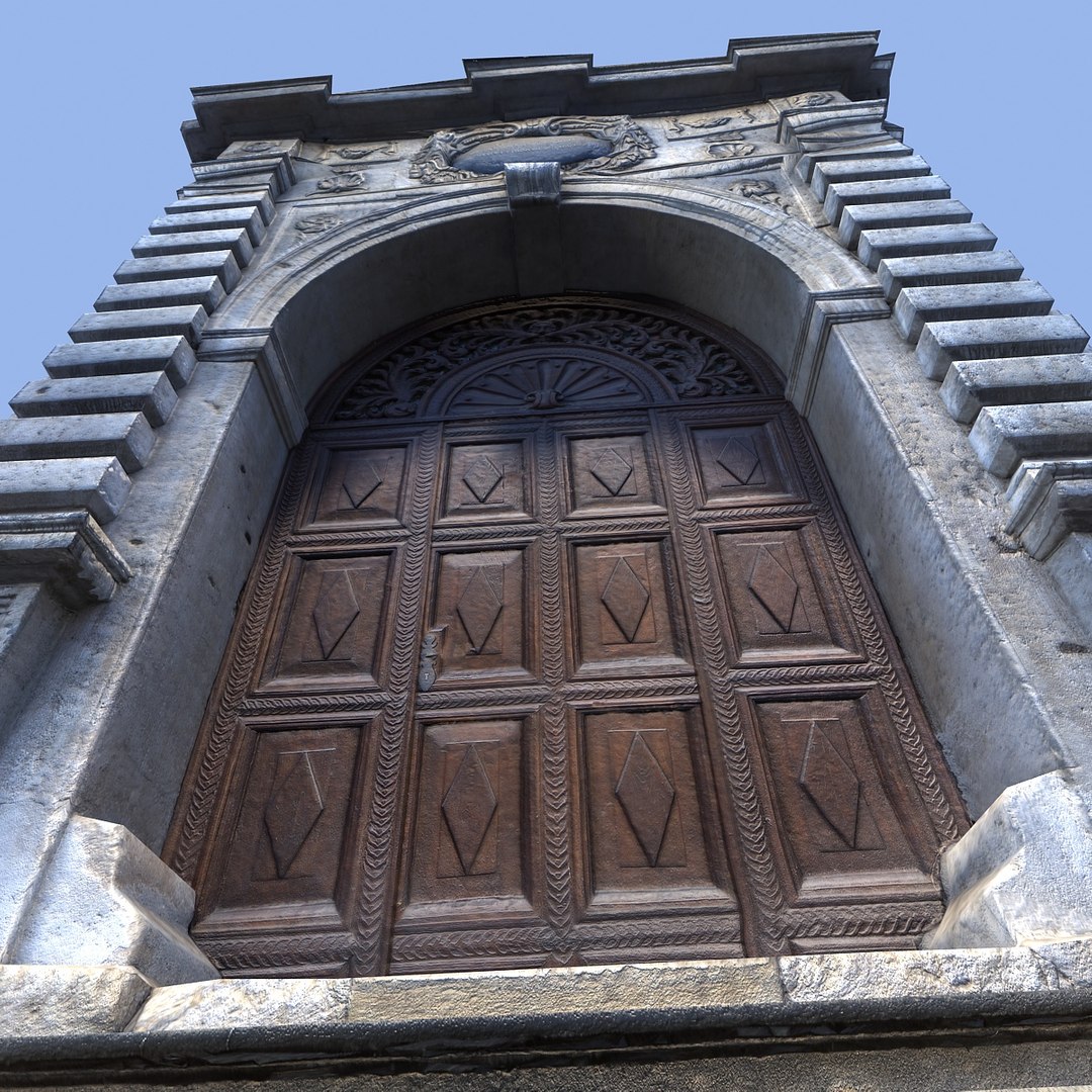 3d Model Of Gate Elevation Ready