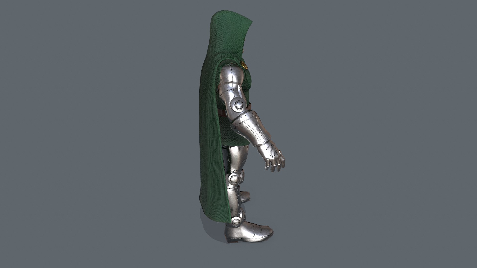 3D Dr Doom Low Poly 3d Model - TurboSquid 2403405