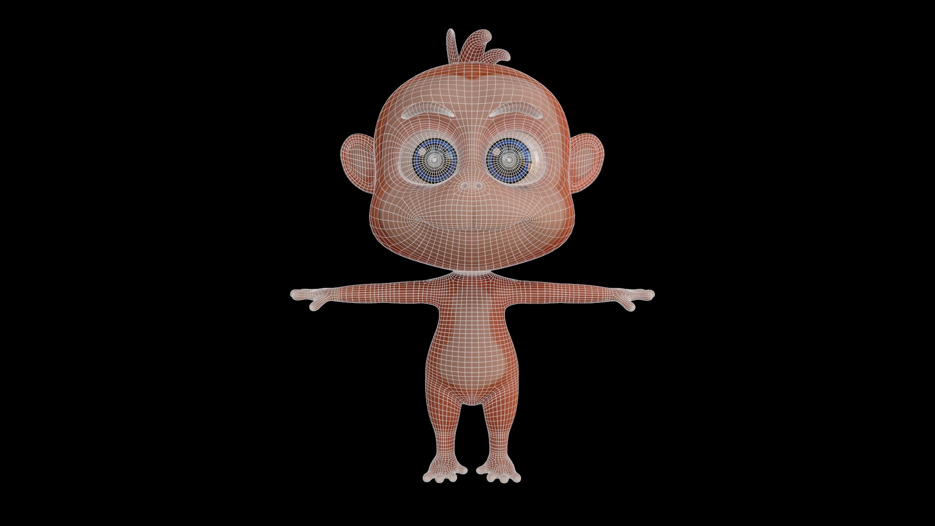 3D monkey animal cartoons model https://p.turbosquid.com/ts-thumb/sA/ARpZ7C/2QurCkVM/mokeyhigtwireframepreview01/png/1552030316/1920x1080/fit_q87/542a9d248bfdd52edbb7f233b40d6452f2011996/mokeyhigtwireframepreview01.jpg