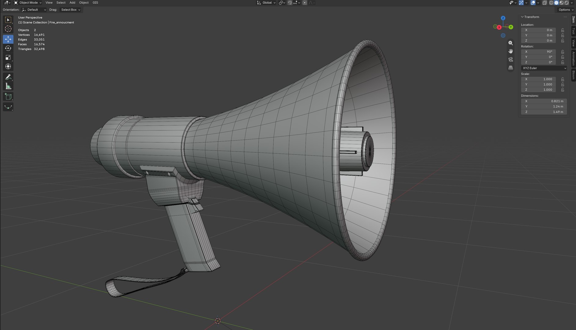 Fire Rescue Megaphone 3D model https://p.turbosquid.com/ts-thumb/sA/D8VgNB/1h/wire/jpg/1787382083/1920x1080/fit_q87/5eed3fe2f1f354fe88ca96d42bdc5363a3d4e2e8/wire.jpg