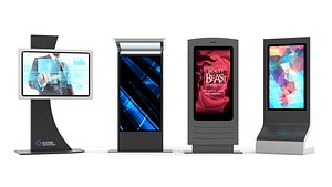 3D model Electronic Kiosk Collection