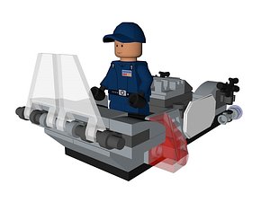 3D lego star wars order