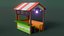 Mega-Paket mit Low-Poly-Urban-Street-Props – 170 Objekte