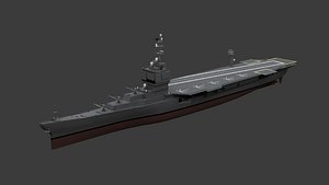 3D American Fictional Battlecarrier