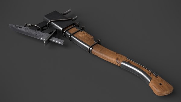 Modifiable Strike Weapon 13 3D model