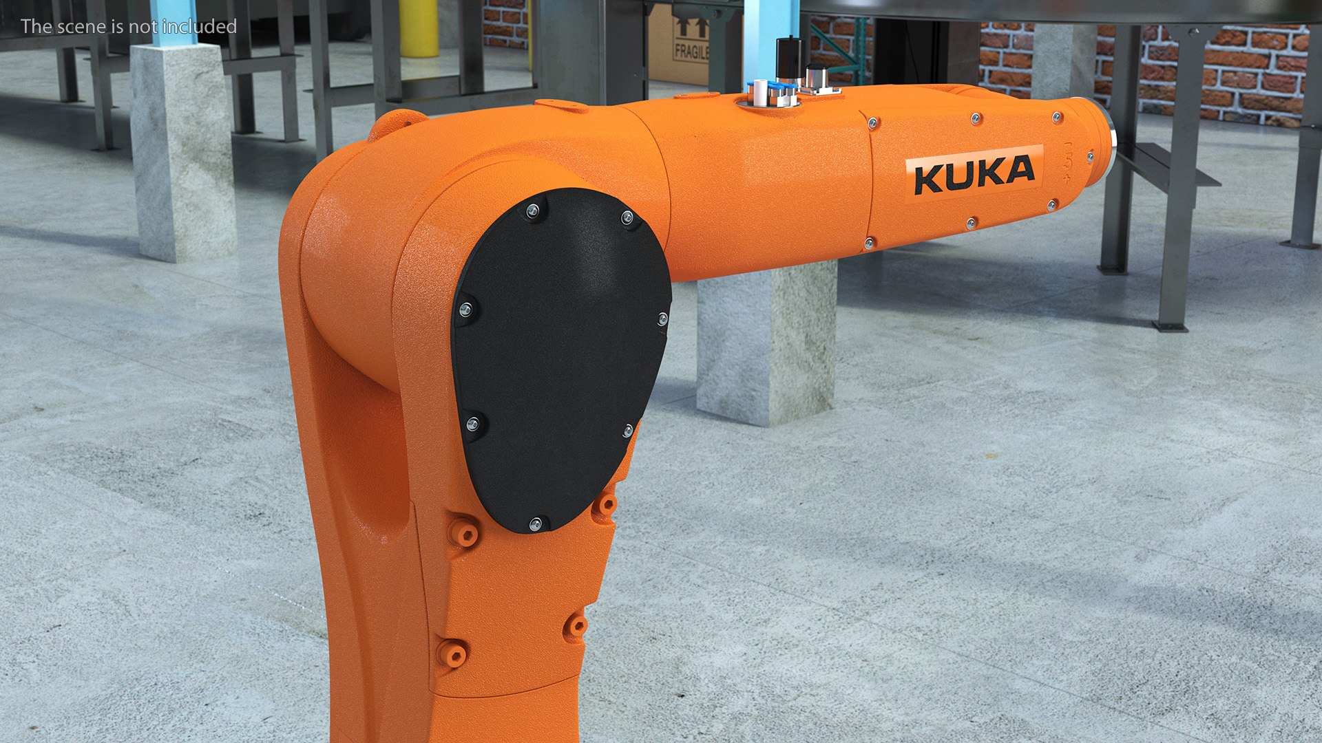Compact Robot Arm Kuka KR 6 R900 Rigged For Maya 3D Model - TurboSquid ...