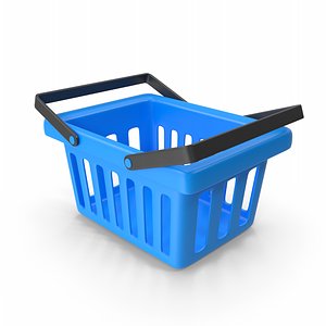 Blue Shopping Basket