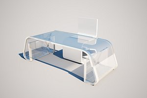 FREE modern glass table