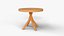3D Round Dining Table