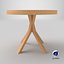 3D Round Dining Table