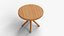 3D Round Dining Table