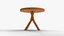 3D Round Dining Table