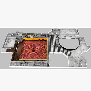 The Kasablanka Hall 3D model