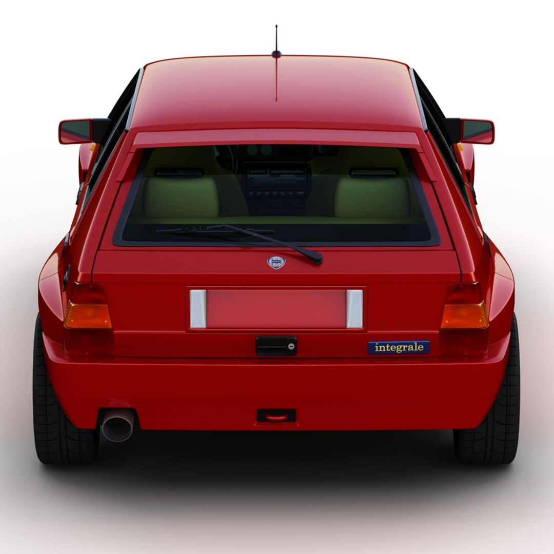 3dsmax Lancia Delta Hf Integrale