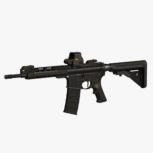 3D AR-15 assault rifle