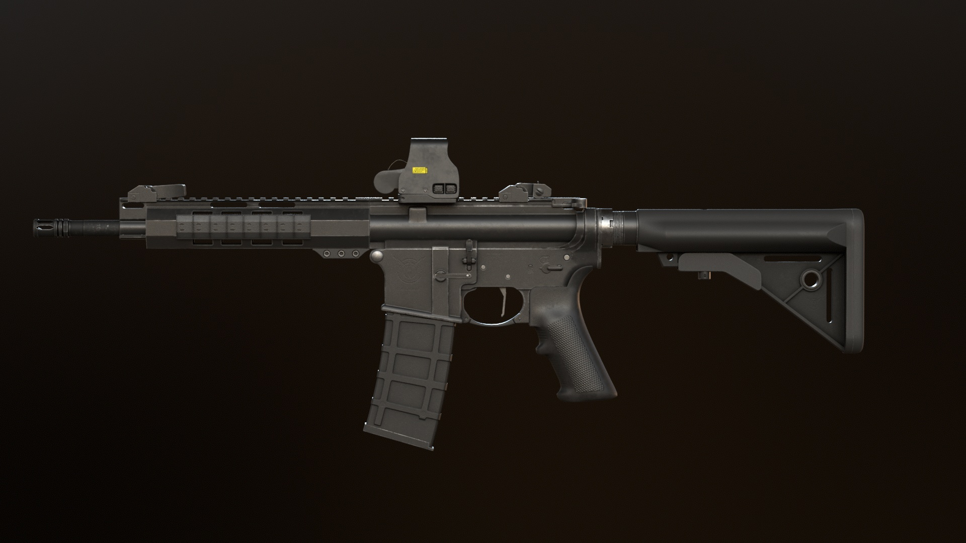 3D AR-15 Assault Rifle - TurboSquid 2099122