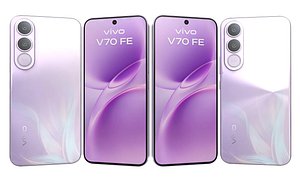 3D model Vivo V70 FE Pink