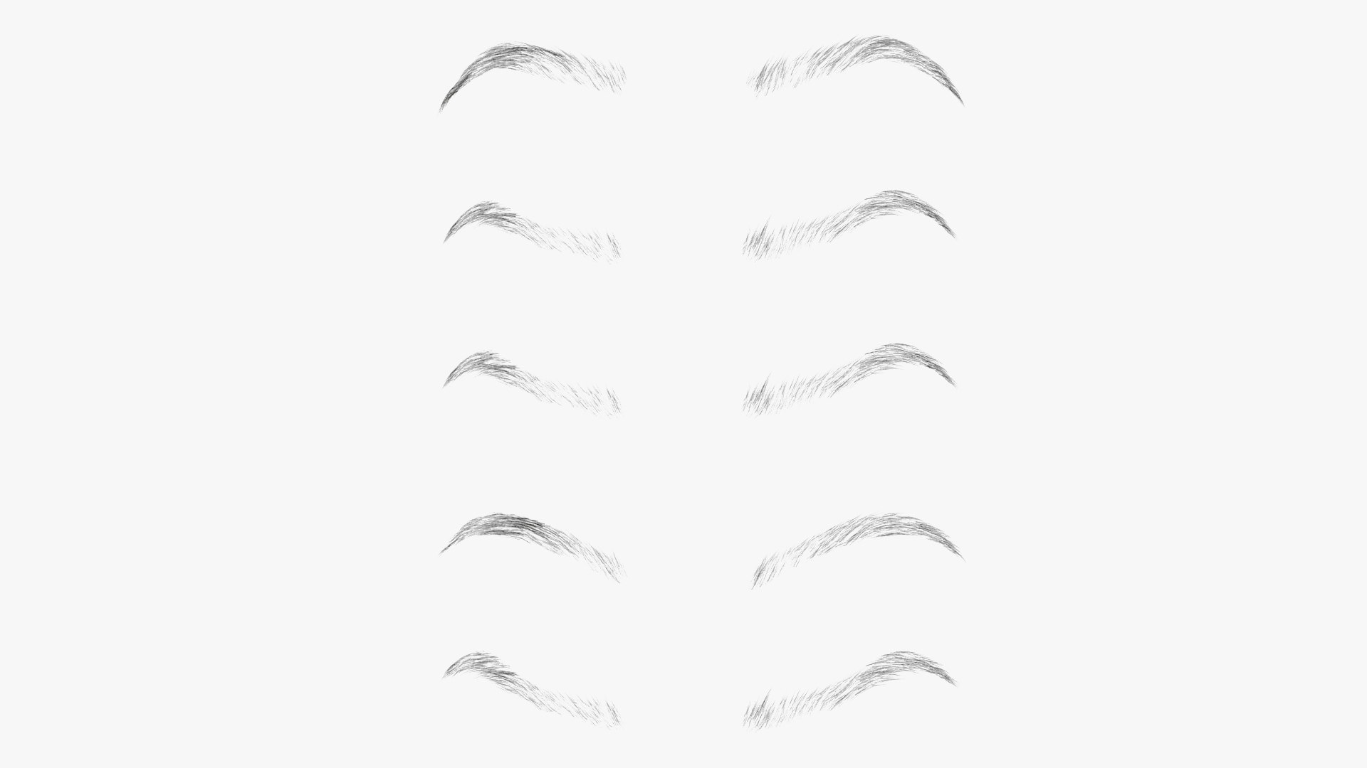 Eyebrows Shapes Set 3D model https://p.turbosquid.com/ts-thumb/sA/vnwtJS/oz/eyebrowsshapessetc4dmodel001/jpg/1712524025/1920x1080/fit_q87/7a0ac67bc275b2e6b014c6e3eed40e9e13391aab/eyebrowsshapessetc4dmodel001.jpg