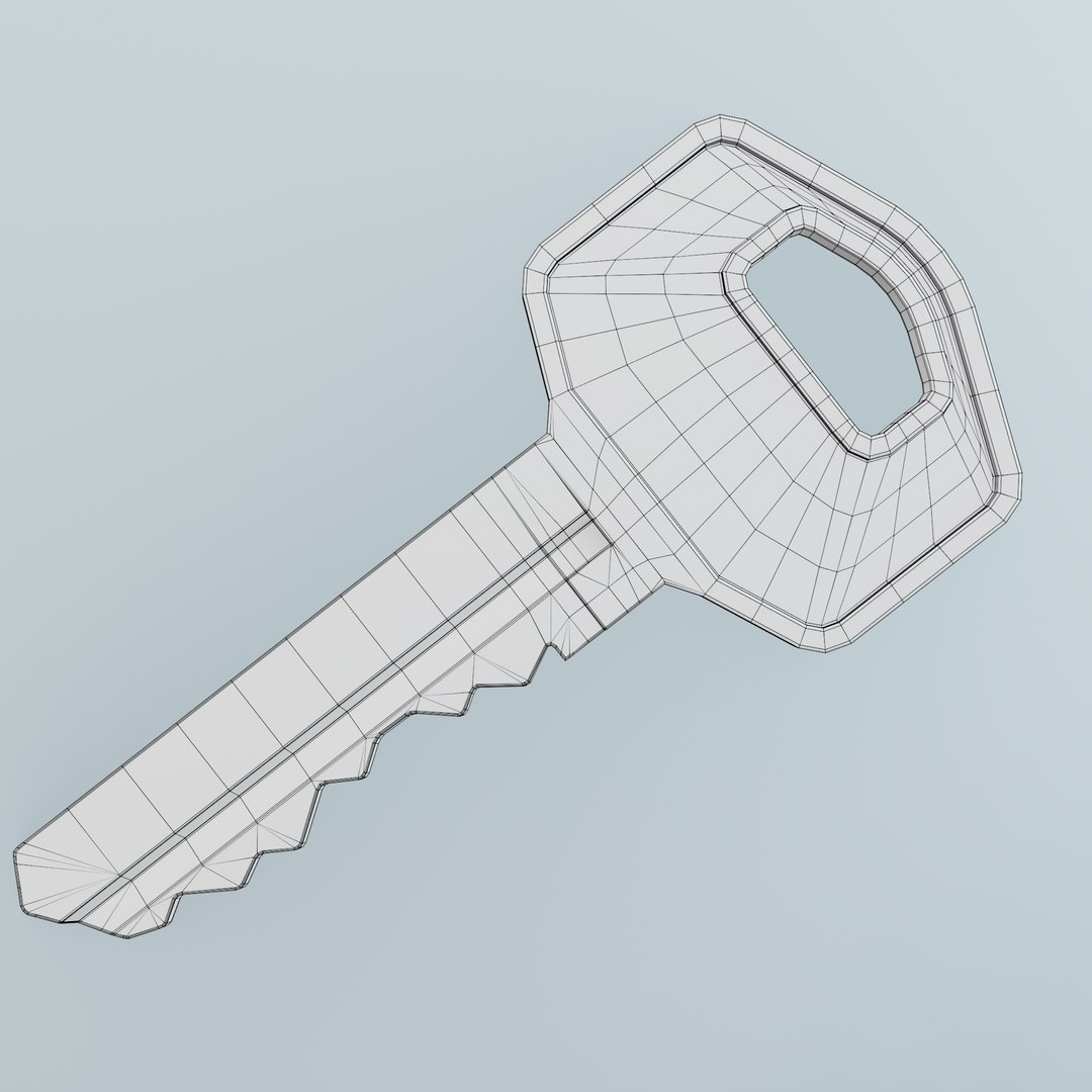 Key 6 3d Model - Turbosquid 1989132