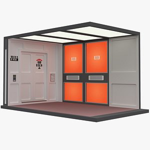 Alpha moonbase Airlocks 3D model