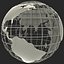 Stylized Model Of The World Map